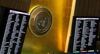 Argentina votó en contra de la entrada plena de Palestina en la ONU