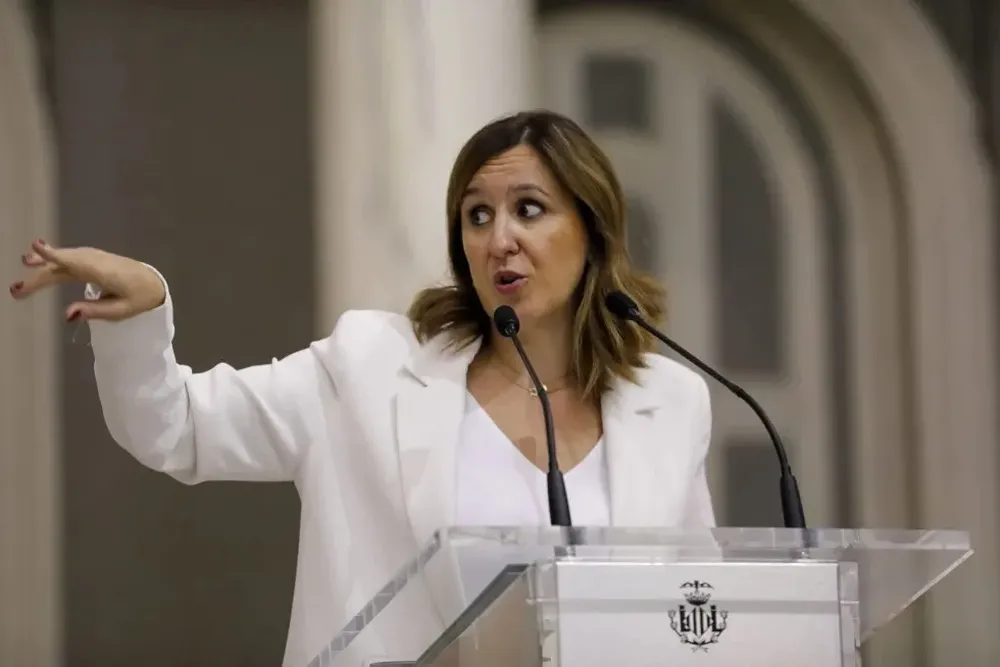 La alcaldesa de Valencia, María José Catalá.