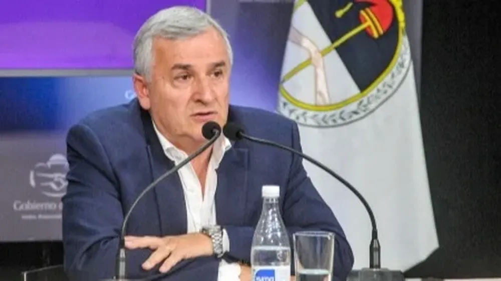 El gobernador de Jujuy, Gerardo Morales