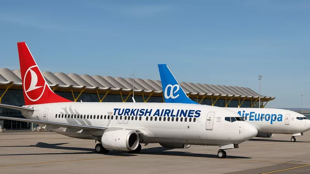 Un avión de la empresa Turkish Airlines.&nbsp;