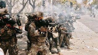 Este tipo de despliegue militar para funciones de orden público es inusual en Estados Unidos.