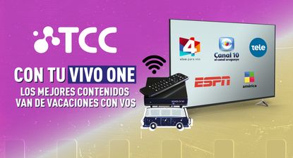Con el dispositivo Vivo One de TCC sus clientes pueden llevarse sus programas favoritos de vacaciones