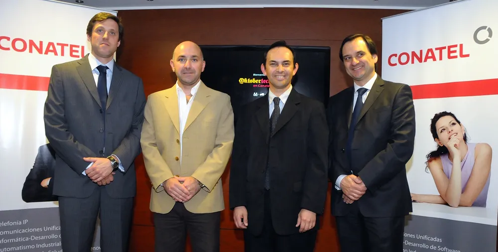 Rodolfo Zignone, Washington Rodríguez Cambre, Julio Origoni, Carlos Ameneiros