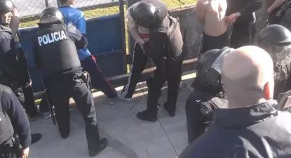 Nacional-Estudiantes: por ahora 20 policías antimotines para un partido de alto riesgo