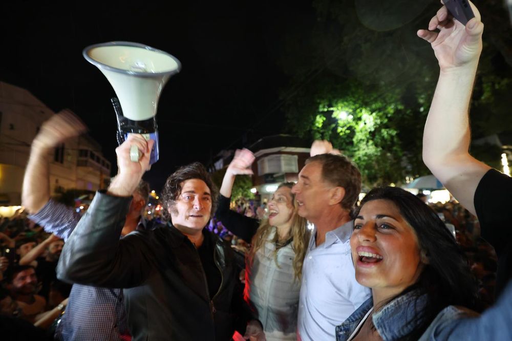 Javier Milei en Mar del Plata.