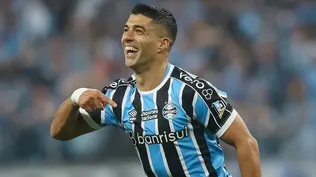 Suárez vuelve a ser titular en Gremio