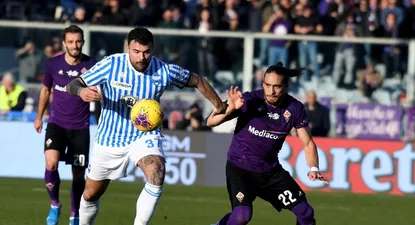 Un compañero de zaga de Martín Cáceres en Fiorentina dio positivo de coronavirus