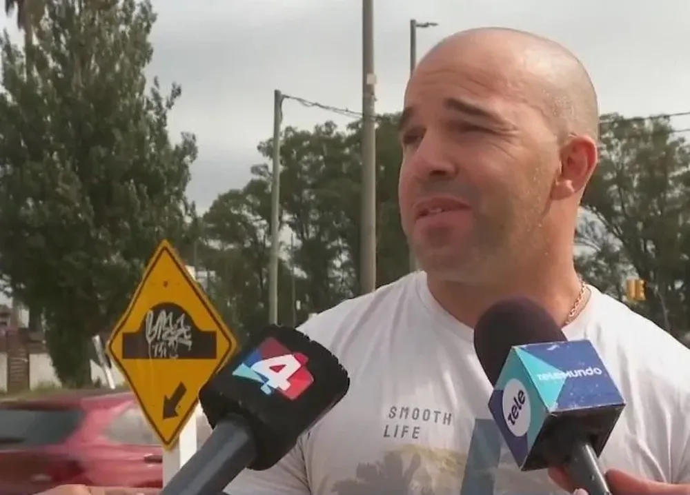 El padre del niño que iba a bordo del auto robado dio detalles de la historia