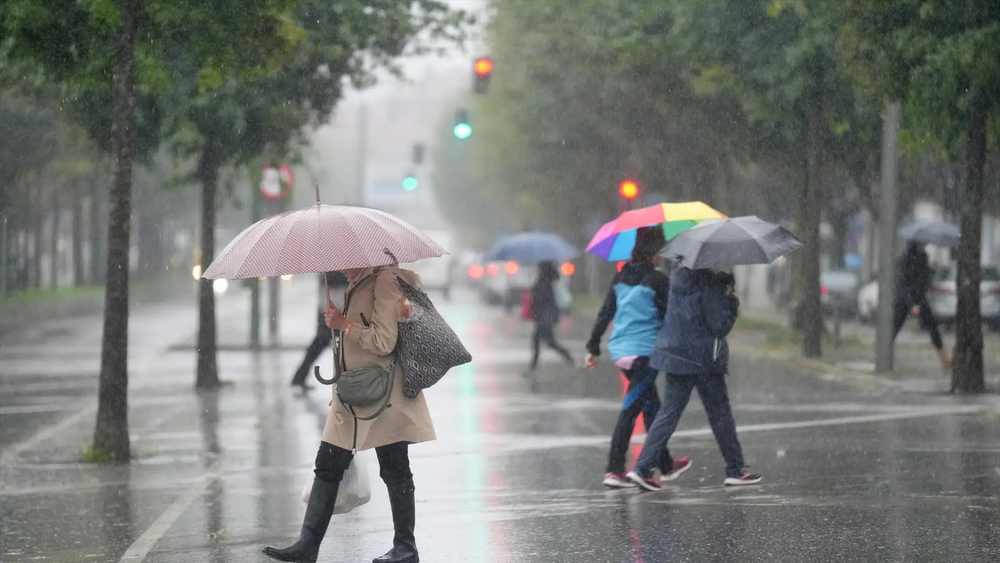 Siguen las lluvias en España por la llegada de una borrasca.