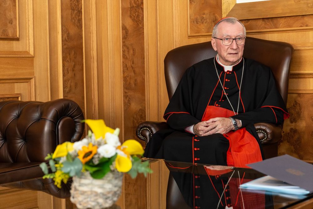 El secretario de Estado del Vaticano, Piero Parolin. EUROPA PRESS