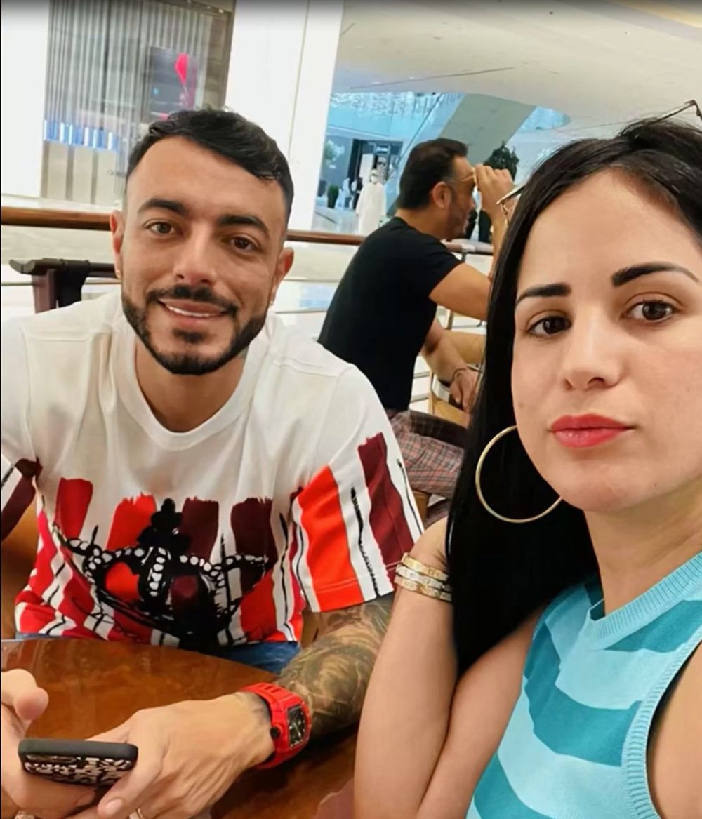 Sebastián Marset y Gianina García Troche. Archivo