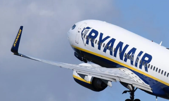 Avión de Ryanair