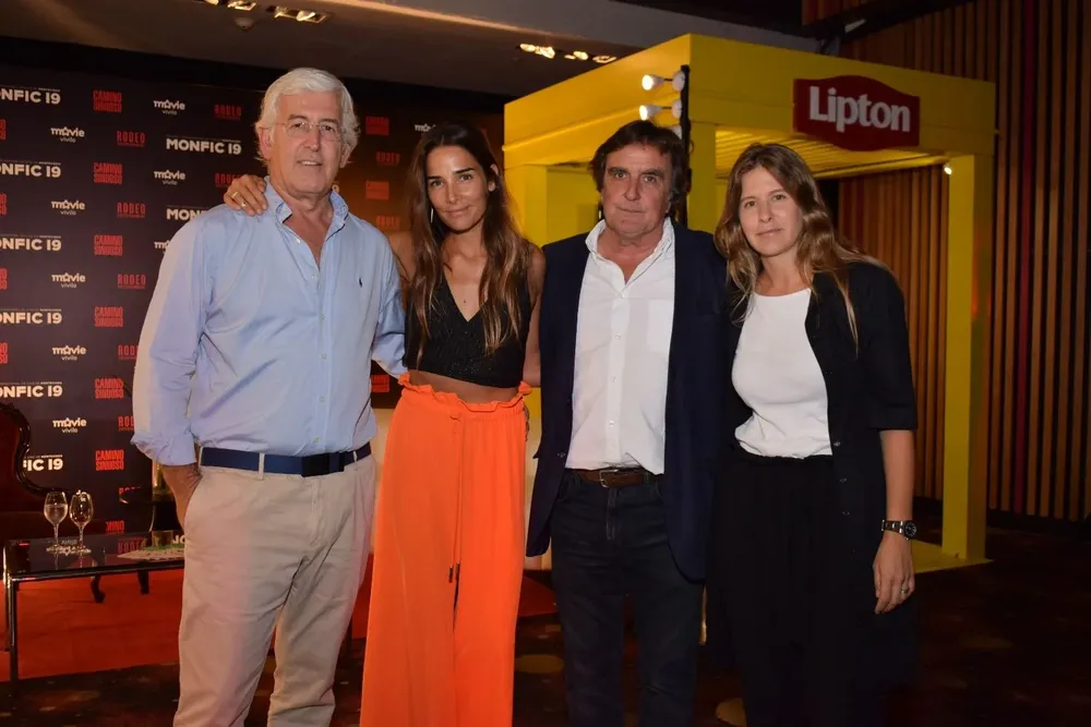 Horacio Artagaveytia, Juana Viale, José García Arocena y Valentina Artagaveytia