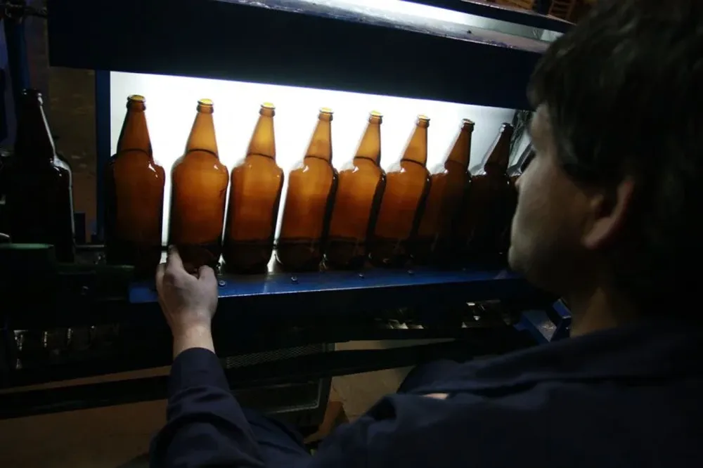 Producción en la planta de Envidrio