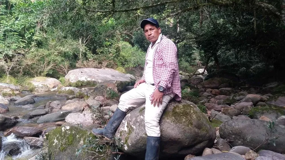 Quinto Inuma Alvarado, jefe indígena y ambientalista en la selva peruana.