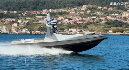 La Armada española recibe su primer dron marítimo: el Sead 23 fue hecho por una firma gallega y navega sin ser detectado