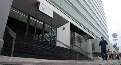 Edificio central de la DGI.