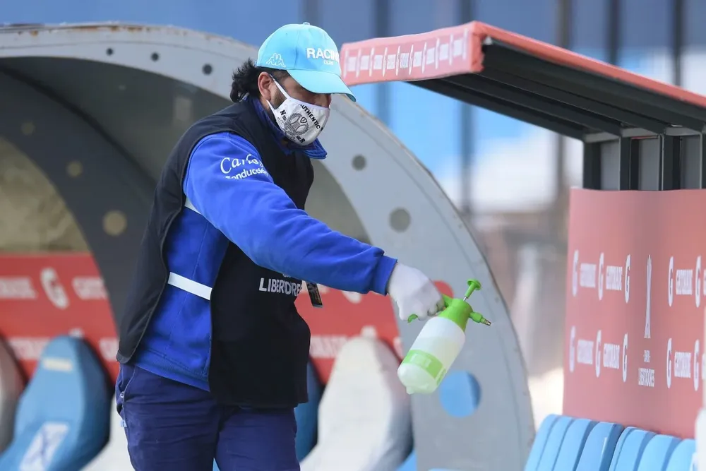Controles sanitarios en el fútbol