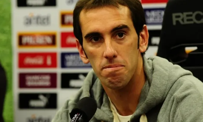 Diego Godín, capitán de la selección uruguaya