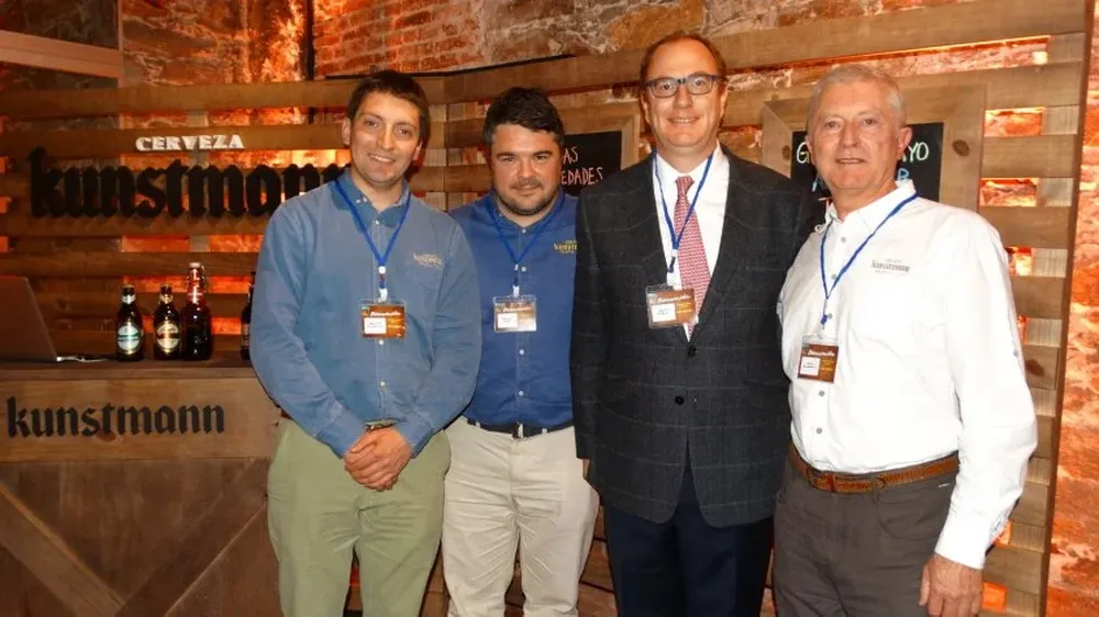 Alejandro Kunstmann, Leandro Rincón, Stephen Koljatic y Armin Kunstmann