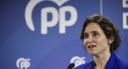 La presidenta de la Comunidad de Madrid y del PP de Madrid, Isabel Díaz Ayuso,