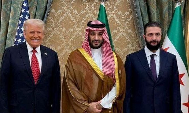 Trump se encontró con el líder sirio Ahmed al Sharaa en Arabia Saudita.