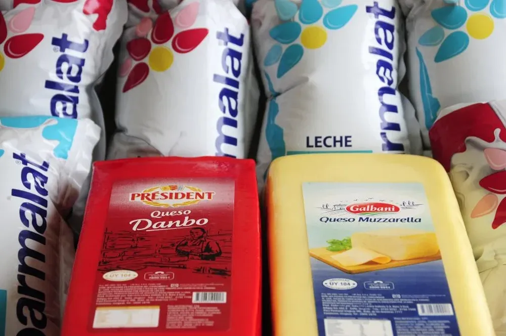 Productos Parmalat con su nuevo packaging