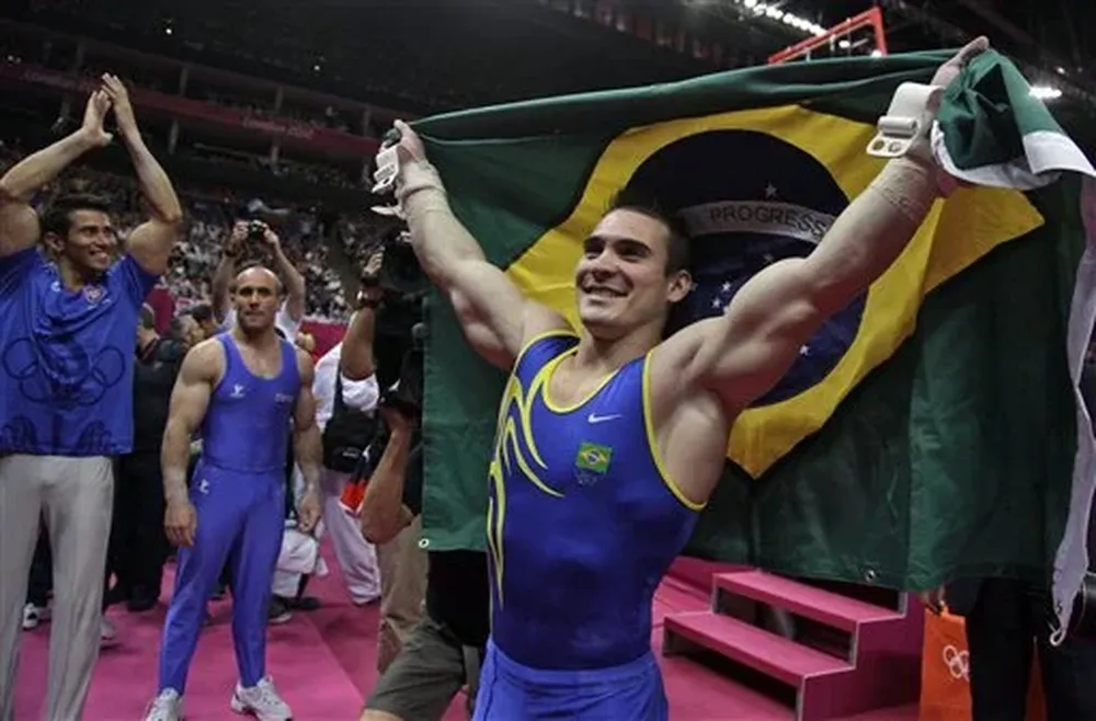 Arthur Zanetti, oro en el ejercicio de anillas