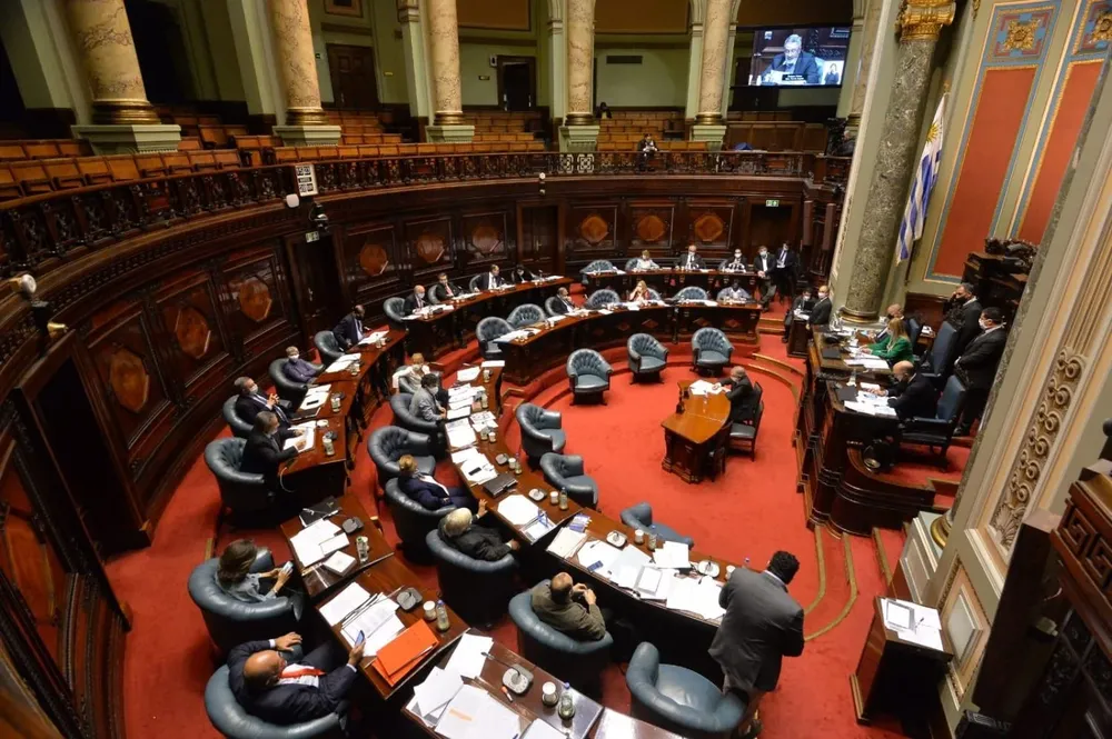 Archivo. Plenario de la Cámara de Senadores