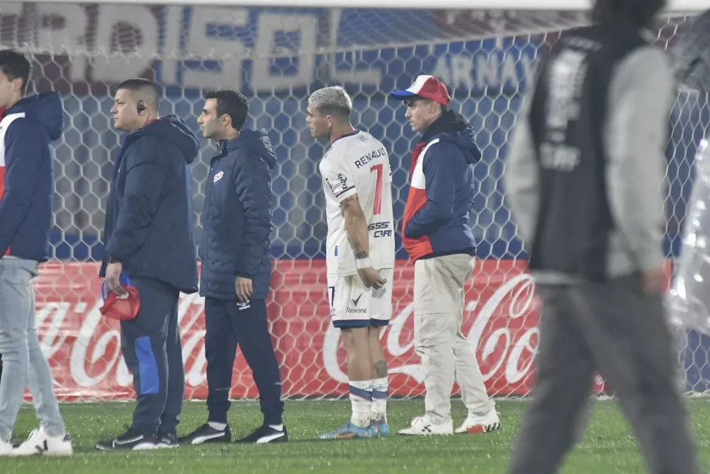 Brian Ocampo al final de Nacional-Liverpool