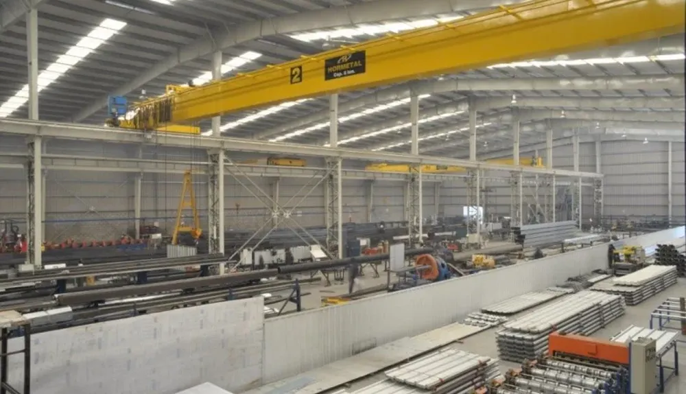 Interior de la planta de Hormetal Argentina