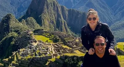 Ignacio Ruglio disfruta de unos días libres en Machu Picchu