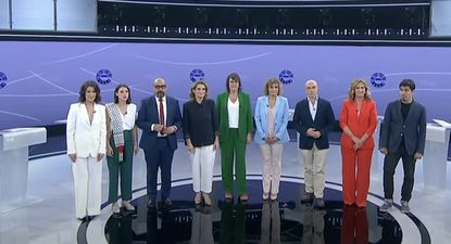 Los candidatos españoes a las elecciones europeas en el debate de RTVE