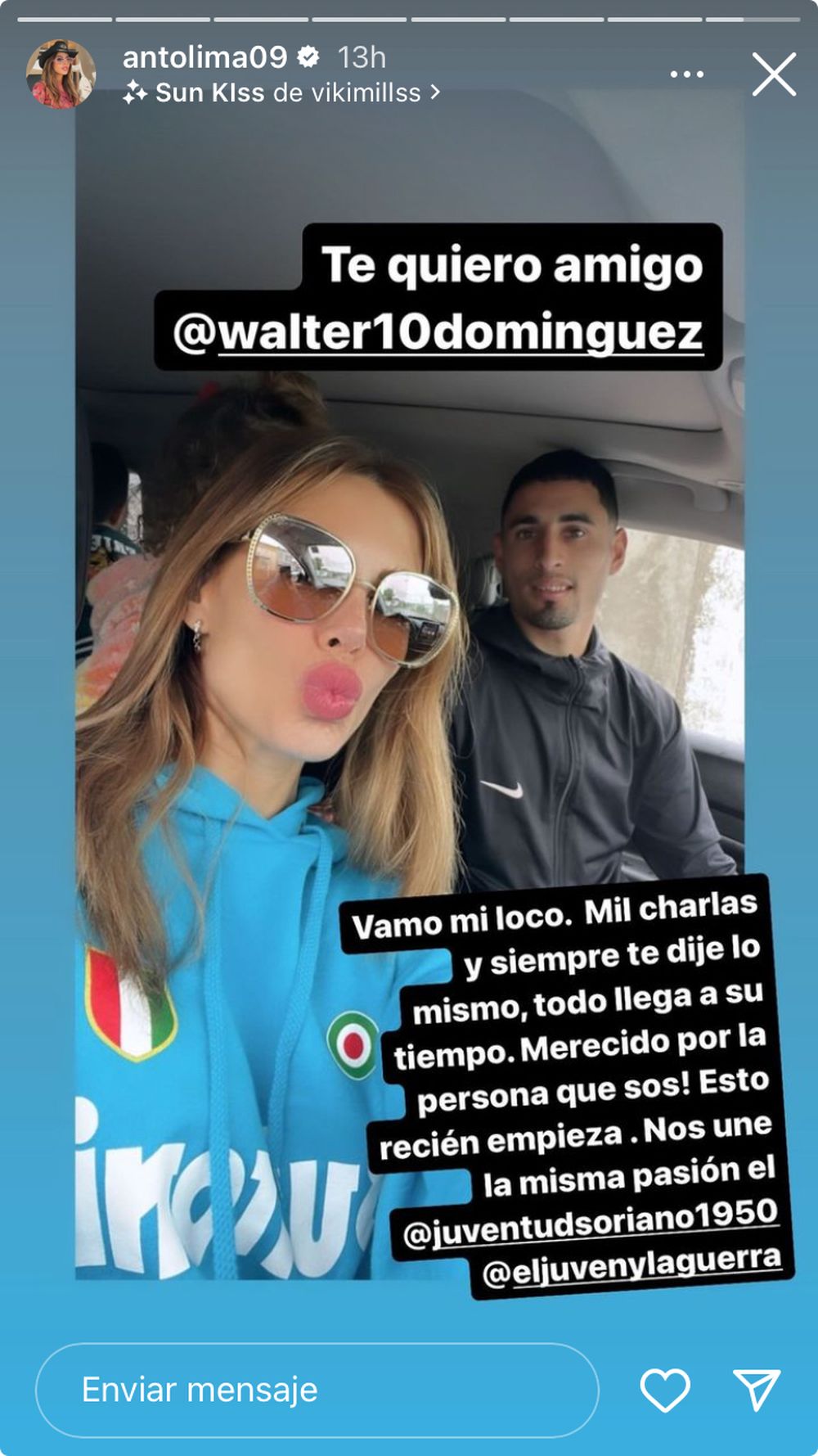 Anto Lima y Walter Domínguez