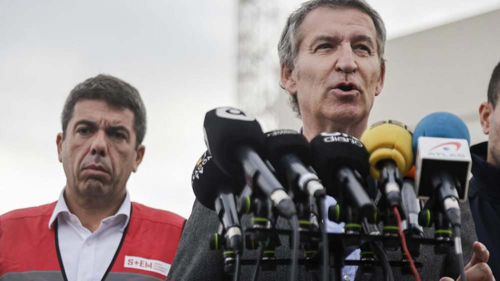 Alberto Núñez Feijóo y Carlos Mazón