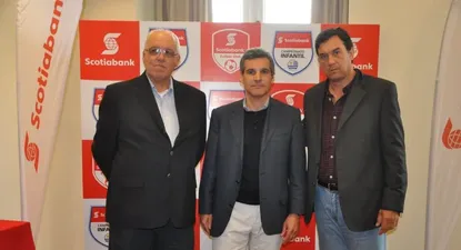 Atiliano Bustilio, Martín Saucedo y Jorge Porta