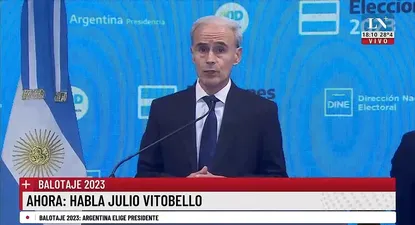 Cerraron los comicios: Vitobello destacó votación muy importante en balotaje y adelantó que cifra aumentará