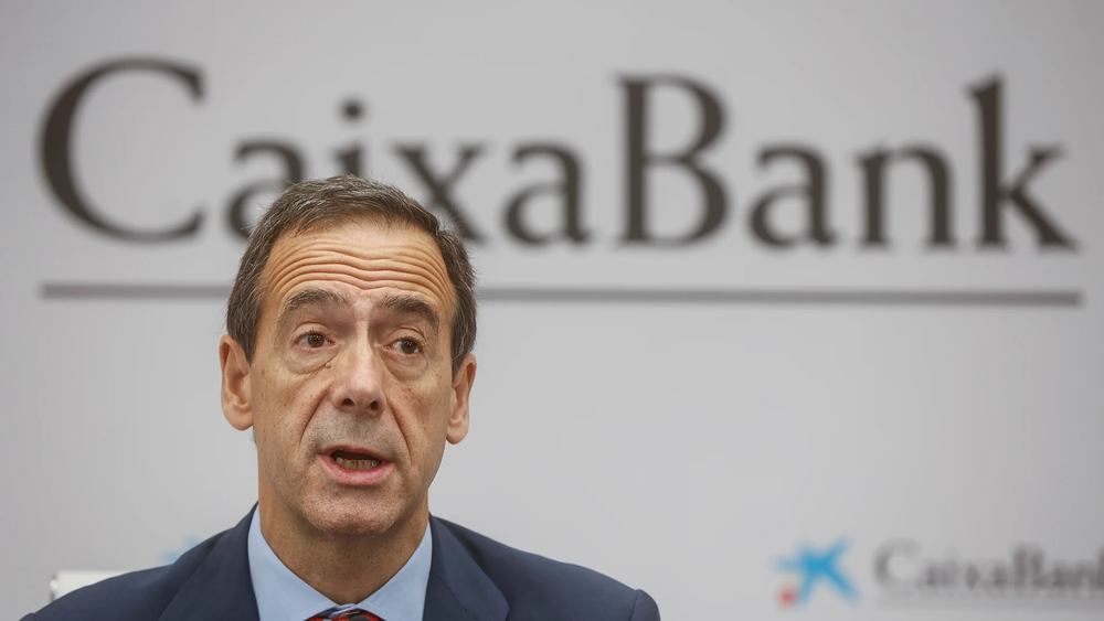 El consejero delegado de CaixaBank, Gonzalo Gortázar