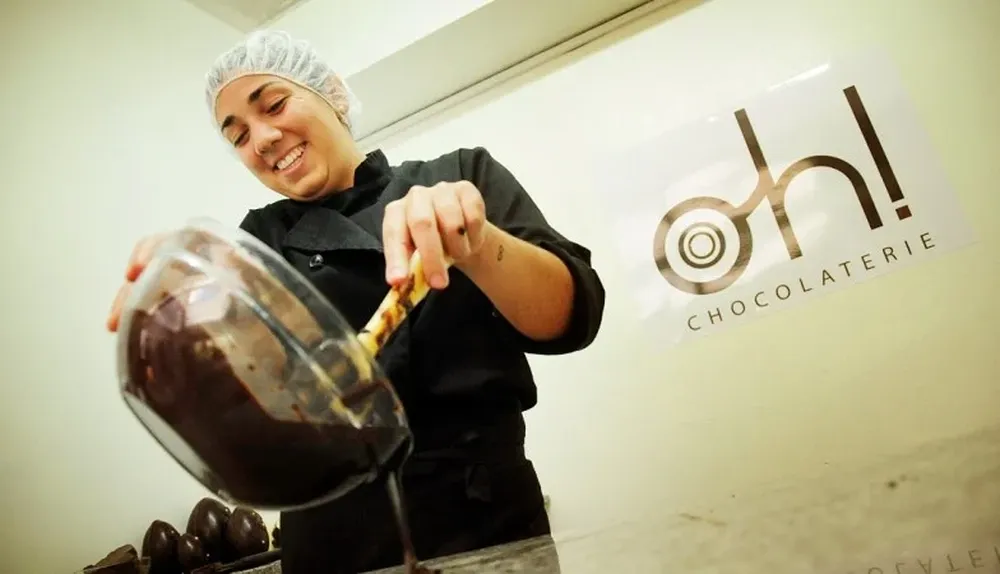 La fundadora de Oh! Chocolaterie, Lucía Contatore