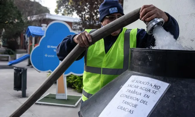 OSE anunció cortes de agua programados para este martes en Montevideo