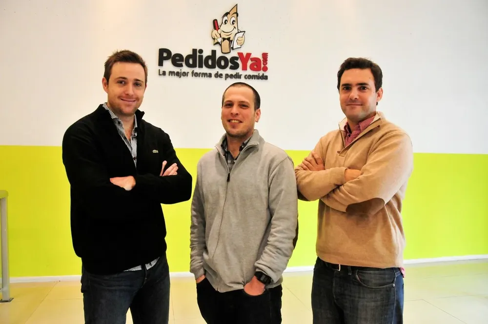 Ariel Burschtin, Ruben Sosenke y Álvaro García