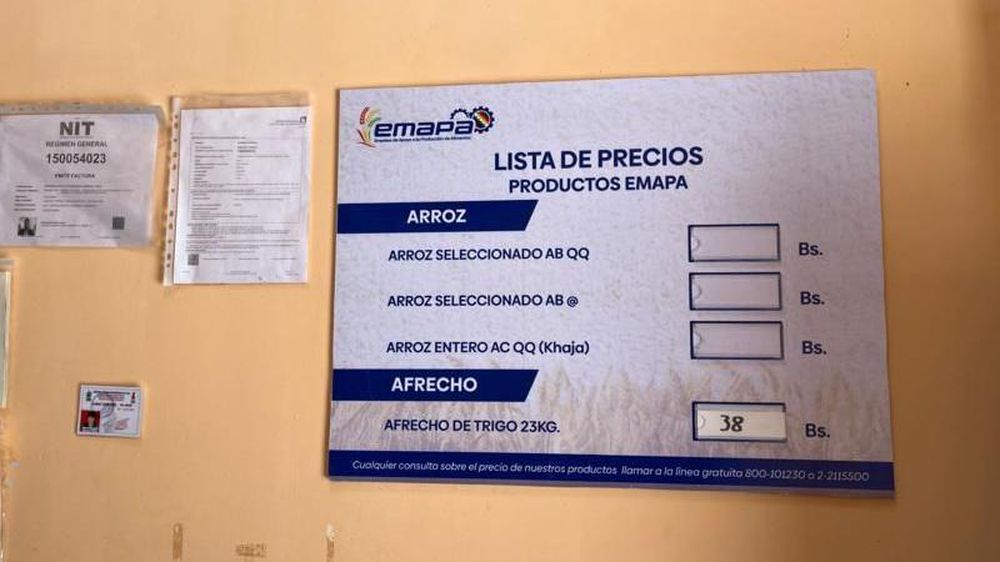 Los precios de los alimentos básicos los fija el gobierno