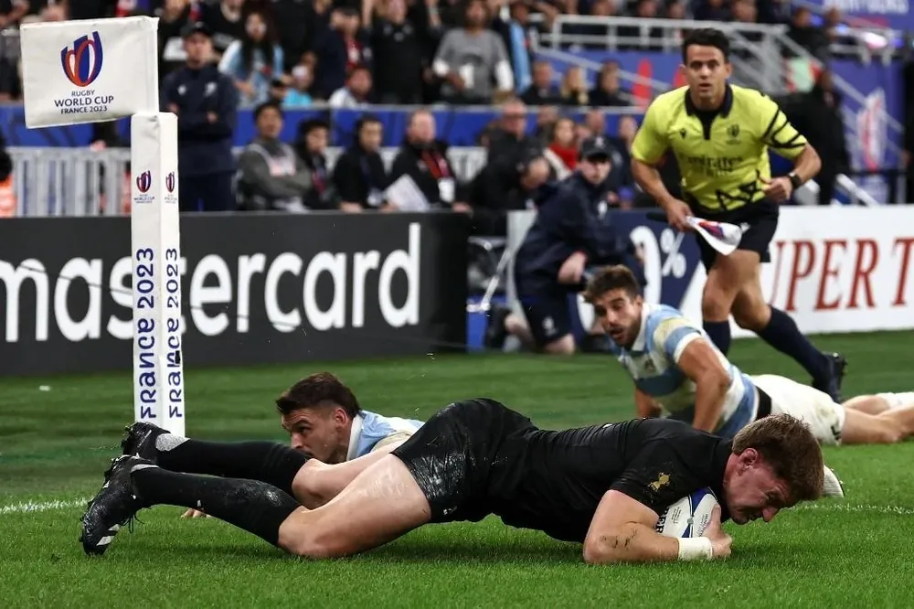 Los Pumas pierden con los All Blacks