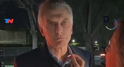 Mauricio Macri en el búnker de Juntos por el Cambio