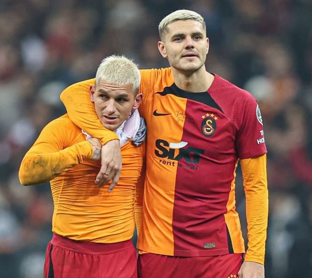 Lucas Torreira y Mauro Icardi Lucas Torreira y Mauro Icardi