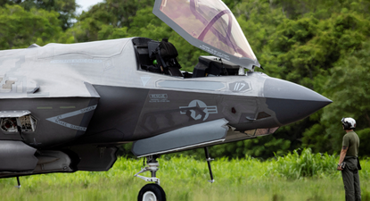 El gobierno de Trump envió 10 cazas F-35 de última generación a la antigua base de Roosevelt Roads.