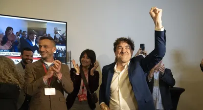 El secretario general del PSE-EE y candidato del partido a lehendakari, Eneko Andueza.