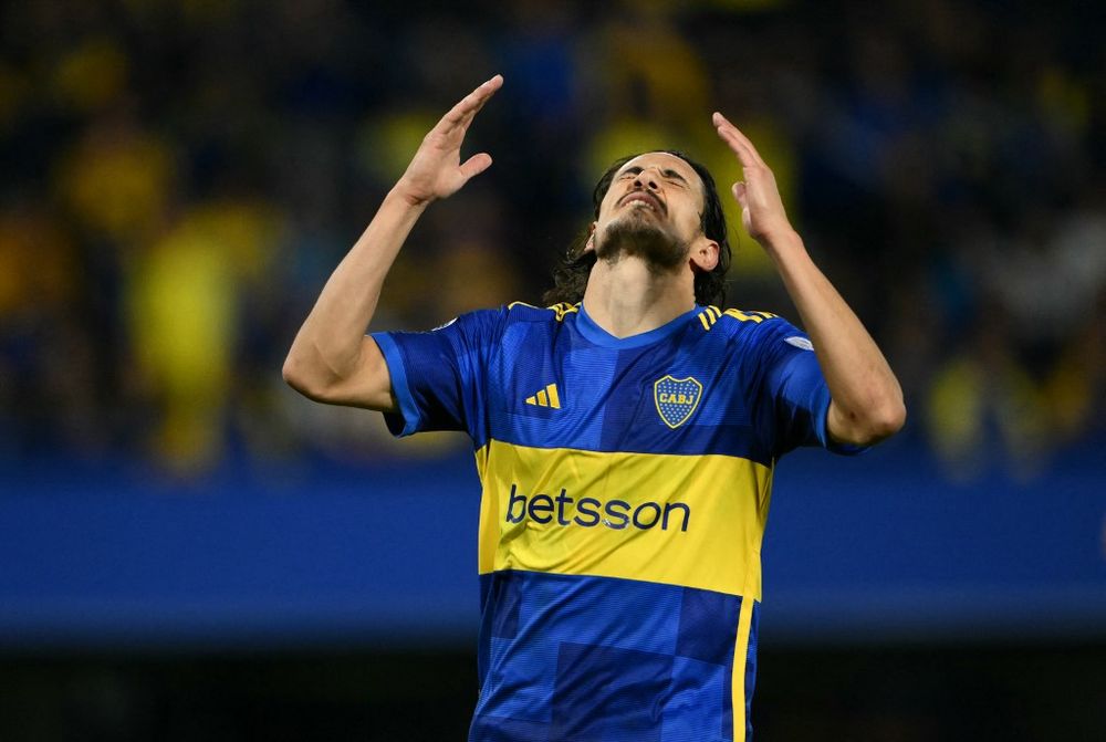 Edinson Cavani en Boca Juniors