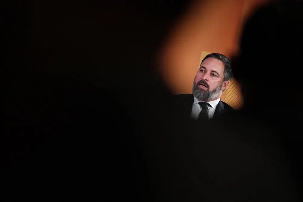 Pie de Foto: El líder de VOX, Santiago Abascal. EUROPAPRESS.