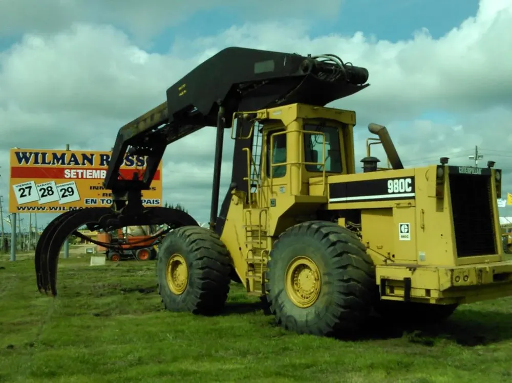Una de las maquinas que rematará Wilman Rosso